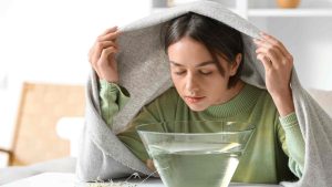 Steam inhalation for kids